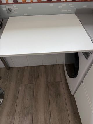 Mesa plegable pared Norberg Ikea blanca