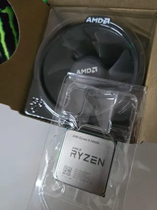 AMD Ryzen 5 3400G + Disipador