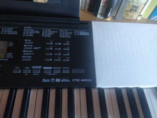 Órgano Casio CTK-4200 con funda para teclado