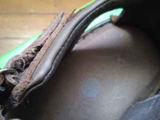 Sandalias italianas de piel marrón, nuevas Nº44