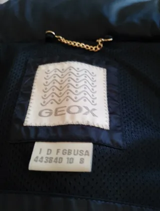 Abrigo Geox azul talla 40 nuevo