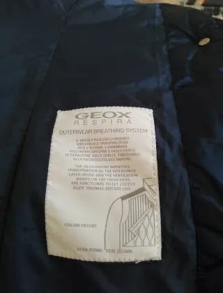 Abrigo Geox azul talla 40 nuevo