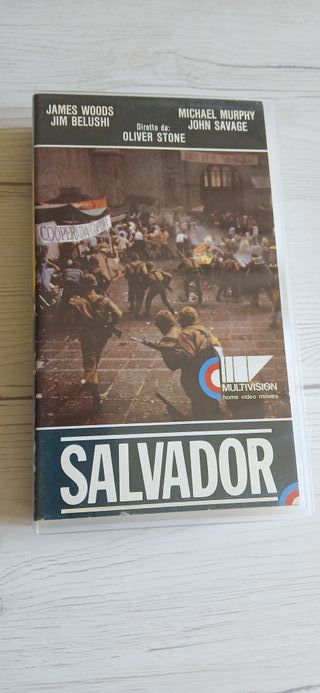 VHS Salvador - Oliver Stone
