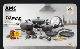 Set 14 pz Batterie Pentole AMC