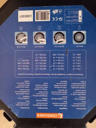 Cadenas para nieve a estrenar.