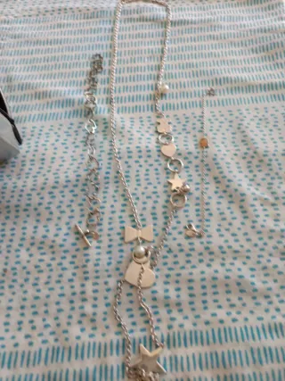 Collar y 2 pulseras Tous plata 925 descatalogado