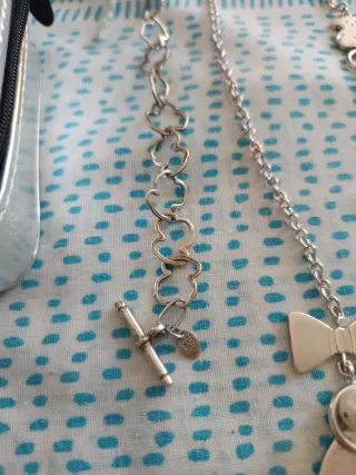 Collar y 2 pulseras Tous plata 925 descatalogado