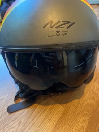 Casco Moto NZI Skyline Negro