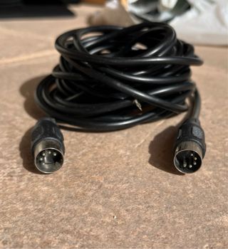 Lote Cables Audio Estereo DIN 5 Pines Macho-Macho