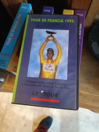 Lote 5 Cintas VHS Tour de Francia Indurain