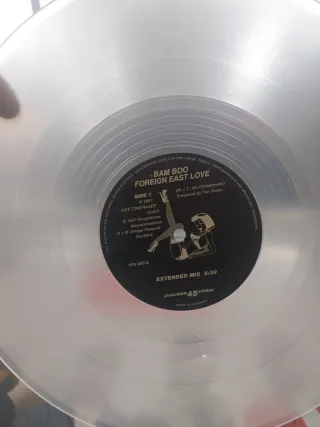 Vinilo Maxi Single Bam Boo - Foreign East Love