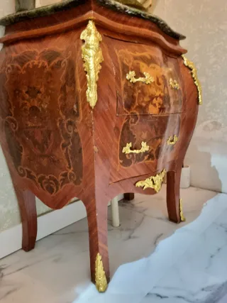 Mueble Lavabo Cómoda Estilo Luis XV