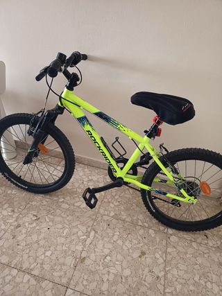 Bicicleta infantil Rockrider 16 verde
