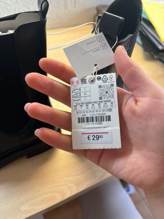 Botas Zara Negras Talla 40