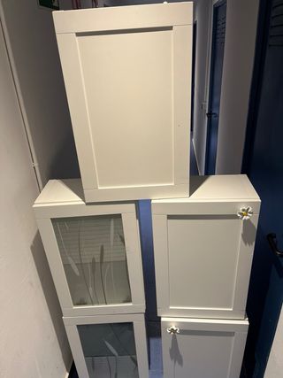 5 Muebles de Pared Ikea Blancos