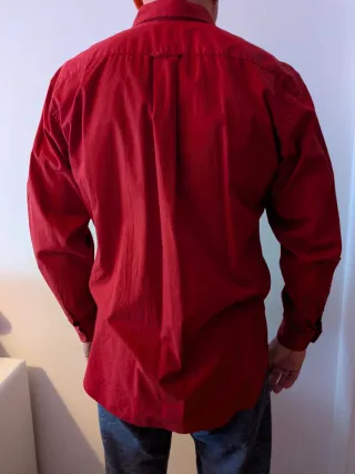 Camisa Lacoste Granate Talla 40