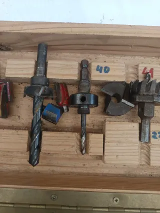 Juego de fresas para carpintería