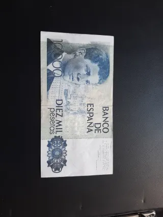 BILLETE DE 10000 PESETAS DE 1985