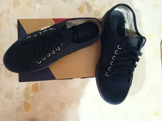 Zapatillas Victoria Plataforma Negras