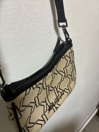 Bolso Karl Lagerfeld Beige y Negro