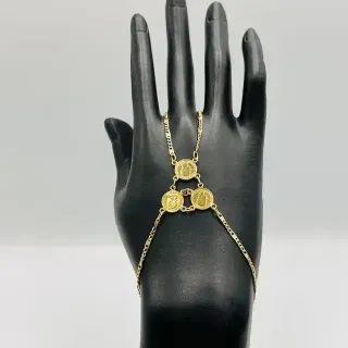 PULSERA MANITA MANITA 3 MONEDAS