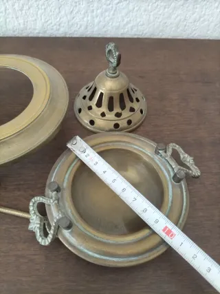 Antiguo brasero incensario