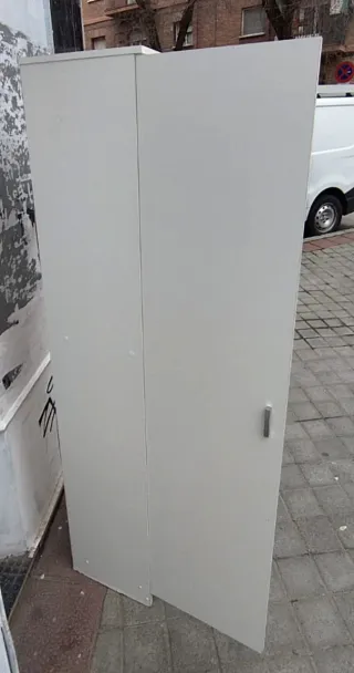 Armario blanco de 1 puerta