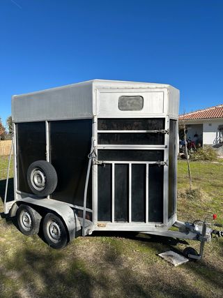 Remolque caballos 2 plazas