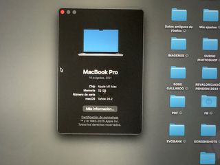 MacBook Pro 16 M1 Max 32GB RAM ACTUALIZADO !!