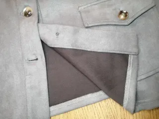 CHALECO GRIS MUJER XXXL