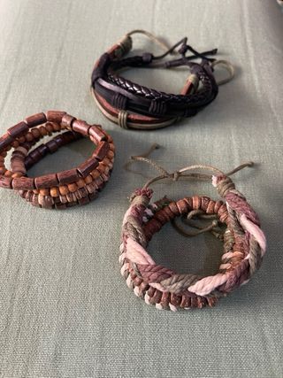 Lote de pulseras de bisutería 10