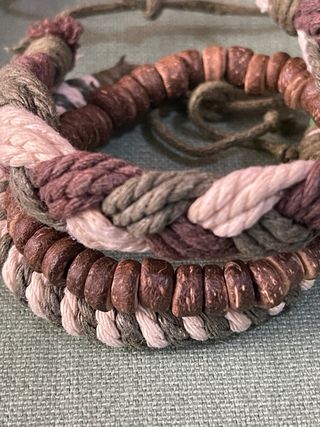 Lote de pulseras de bisutería 10