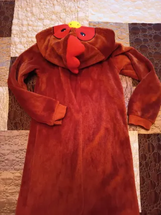 Disfraz pollo marrón