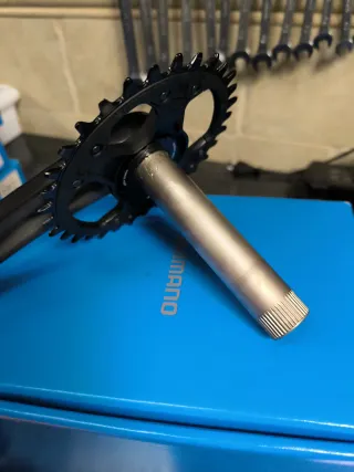 Bielas Shimano Deore FC-M6100-1 32T 170mm