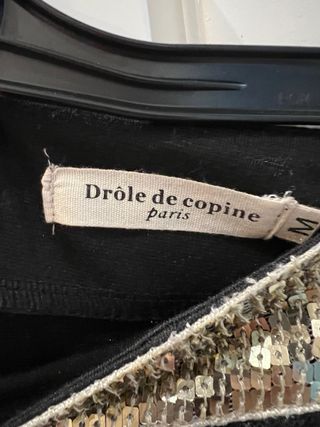 Falda Drole de Copine lentejuelas