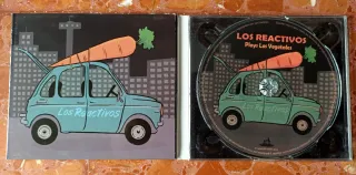 LOS REACTIVOS -  Plays Los Vegetales. Cd
