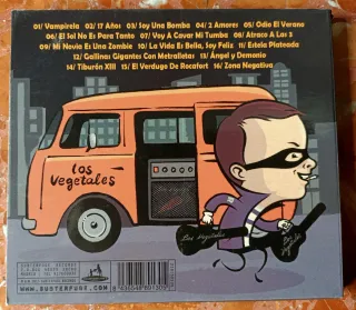 LOS REACTIVOS -  Plays Los Vegetales. Cd