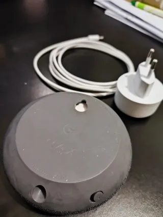 Google Nest Mini Gris con Cargador