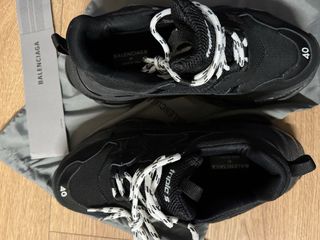 Zapatillas Balenciaga Talla 40 Negras