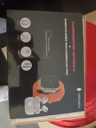 TauroWatch Ultra 9.0 + Auriculares Inalámbricos