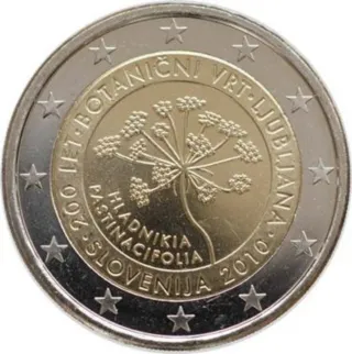 2x2 € Eslovenia 2010-2011 Conmemorativa
