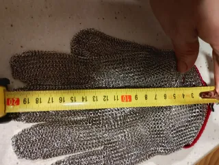 Guante profesional de malla metálica