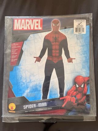 Disfraz Spiderman adulto.