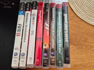 PlayStation 3 con Singstar Mecano y juegos