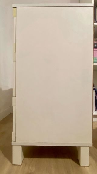 2 Mesitas de Noche Blancas Ikea