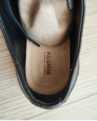 Excelentes zapatos Oxford negros 38 "