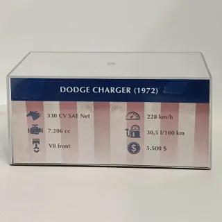 Maqueta Dodge Charger 1972 Negra