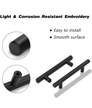 Tiradores para puertas de acero inoxidable
