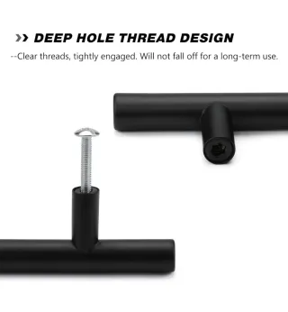 Tiradores para puertas de acero inoxidable