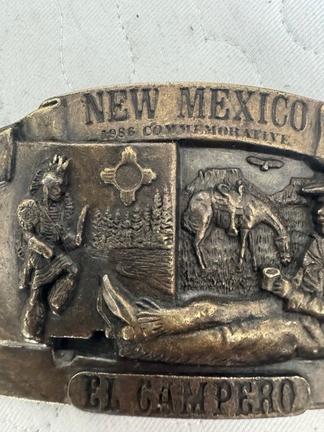 Fibbia Cintura New Mexico El Campero